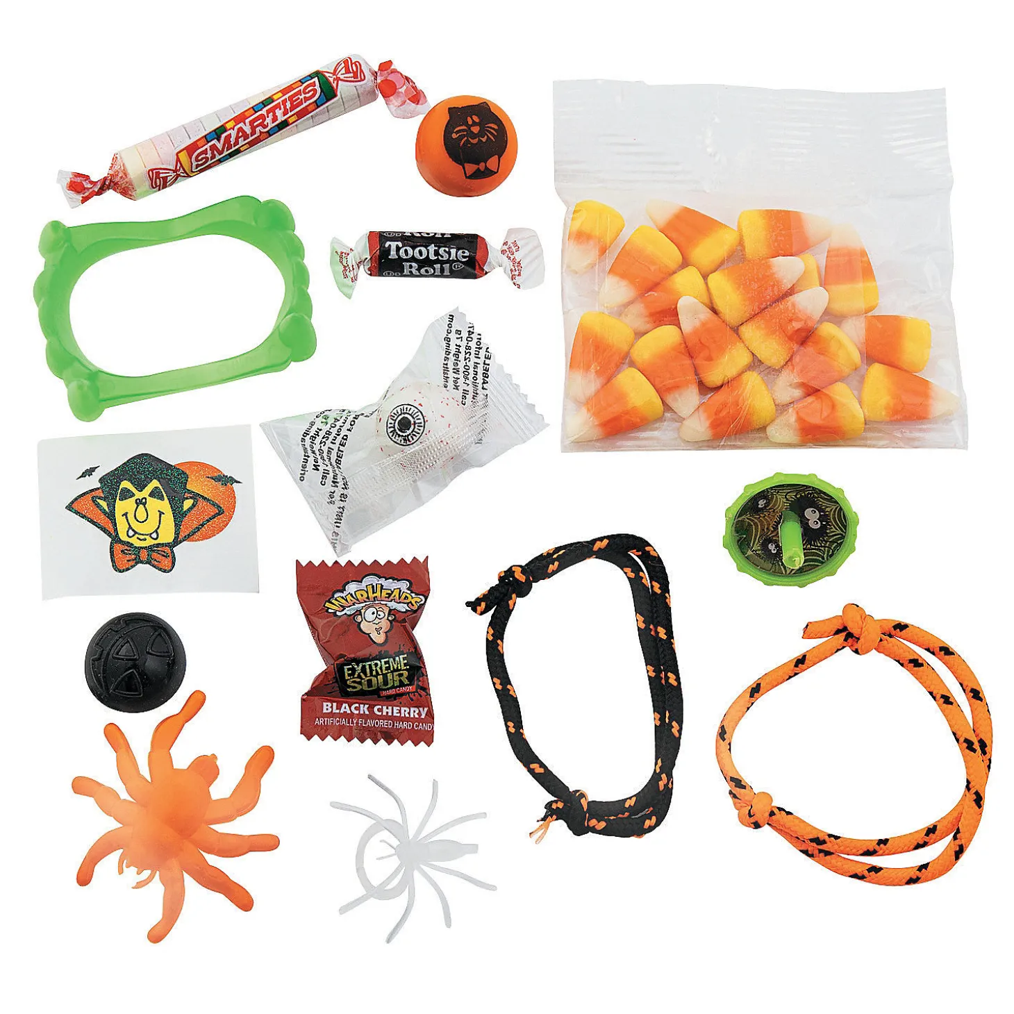 Halloween Pinata Toy & Candy Assortment - 100 Pc.