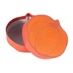 Halloween Pumpkin-Shaped Boxes - 12 Pc.