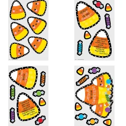 Halloween Religious Candy Corn Door Decorating Kit- 4 Pc.