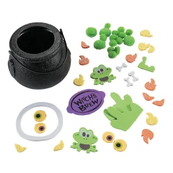 Halloween Witch Cauldron Craft Kit - Makes 12