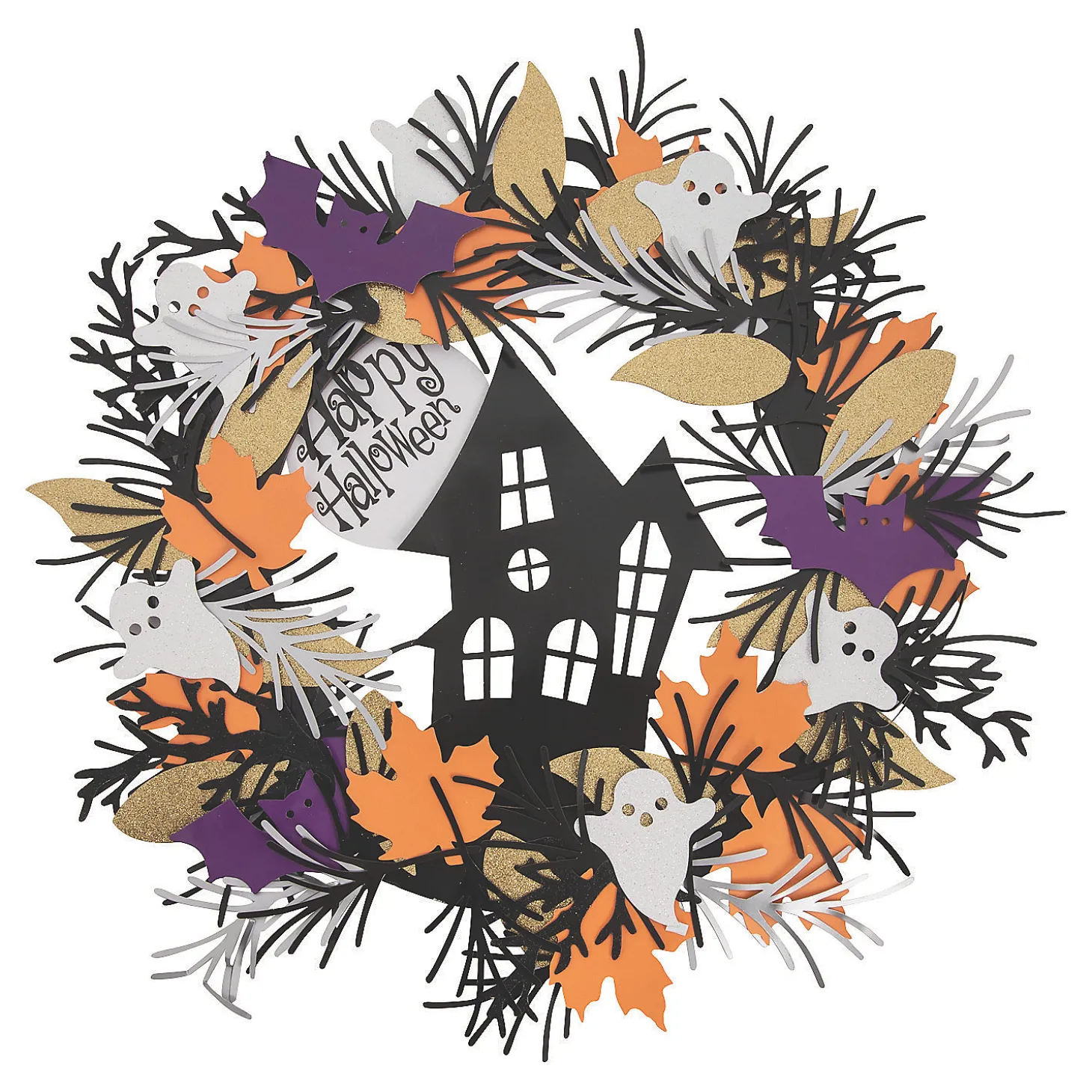 Halloween Wreath Craft Kit