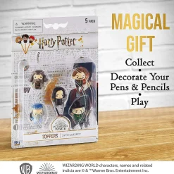 Harry Potter Pencil Toppers 5Pk Rubeus Remus Severus Albus Minerva Pmi International