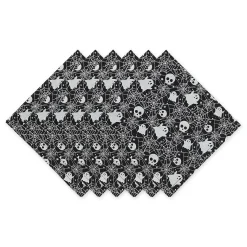 Haunted Objects Printed Napkin (Set Of 6)