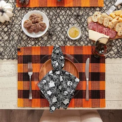 Haunted Objects Printed Napkin (Set Of 6)