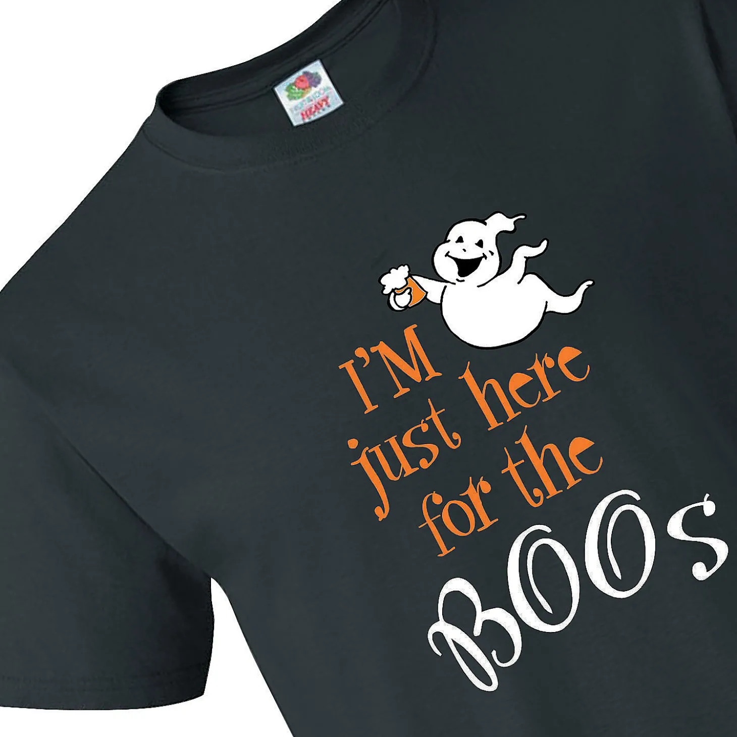 Here For The Boos Adult's T-Shirt