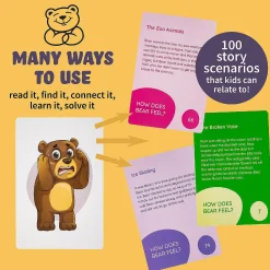 How Does Bear Feel Emotion Story Cards For Social Emotional Learning