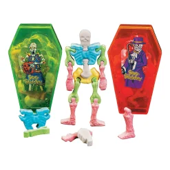 Interlocking Skeleton Bone Hard Candy - 12 Pc.