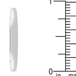 J Goodin 2 Mm Stainless Steel Wedding Band Size 5