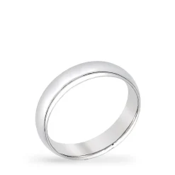 J Goodin 5 Mm Stainless Wedding Band Size 6