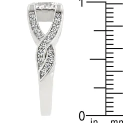 J Goodin Brilliant Twist Engagement Ring Size 6