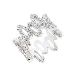 J Goodin Cubic Zirconia Oval Fashion Ring Size 9