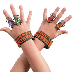 Jewel Spider Rings - 24 Pc.