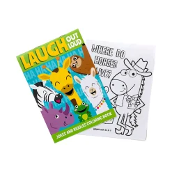Jokes & Riddles Coloring Books - 12 Pc.