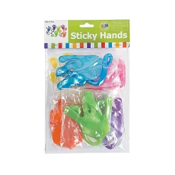 Jumbo Pearlized Sticky Hands - 12 Pc.