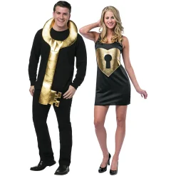 Key To My Heart Couples Costume For Adults