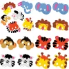 Kid's Zoo Animal Mask Craft Kit - Makes 12