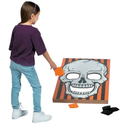 Large Halloween Skull Bean Bag Toss Game