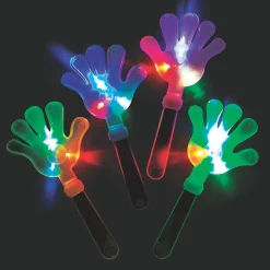 Large Light-Up Hand Clappers - 12 Pc.