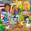 Larsen Farm Kid With Calf 15 Piece Children's Educational Jigsaw Puzzle