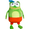 Lets Go Luna! Andy Hopper The Green Frog Plush Doll Pbs Kids Cartoon Animated Figure Mighty Mojo