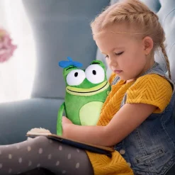 Lets Go Luna! Andy Hopper The Green Frog Plush Doll Pbs Kids Cartoon Animated Figure Mighty Mojo