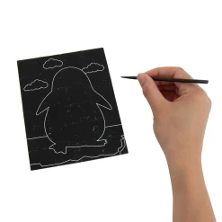 Magic Color Scratch Animal Puzzles - 12 Pc.