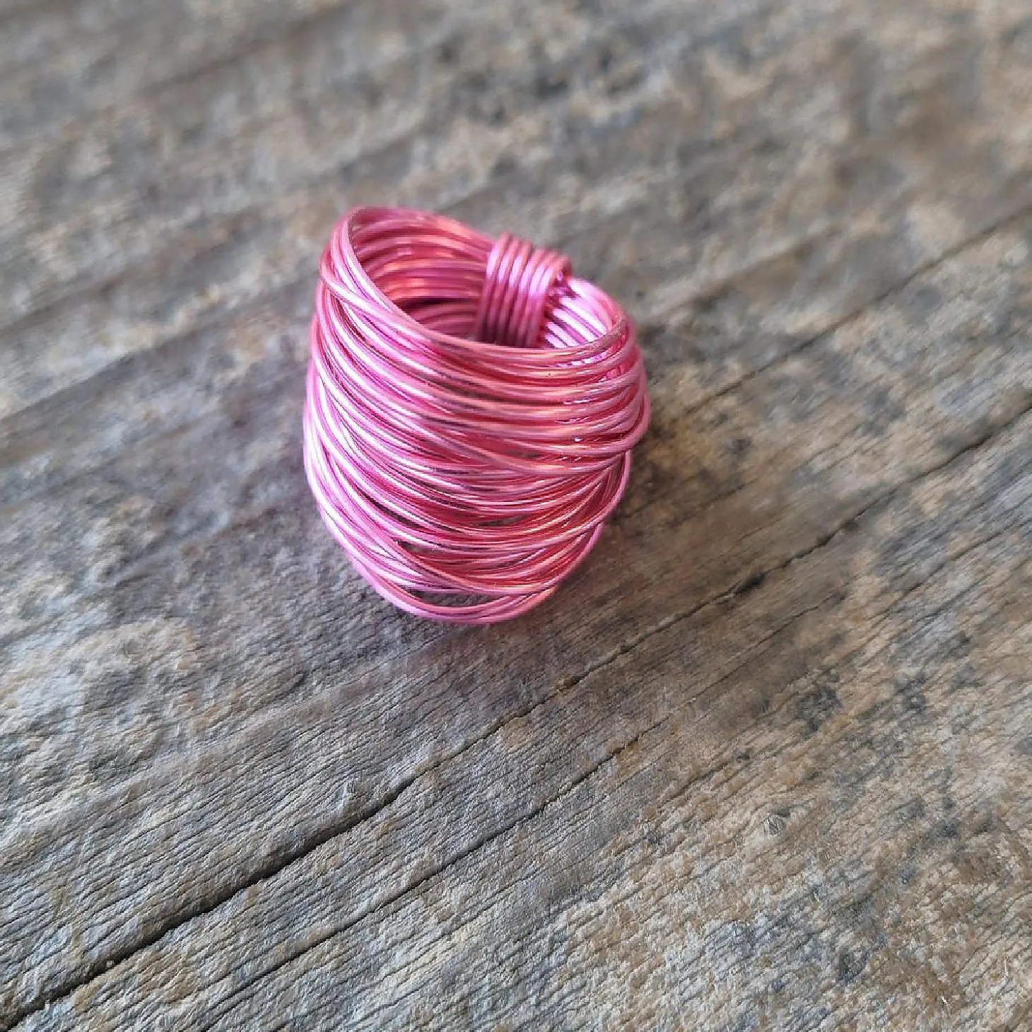 Marcia Ring Hot Pink