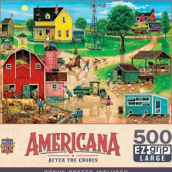 Masterpieces After The Chores 500 Piece Ez Grip