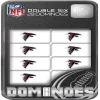 Masterpieces Atlanta Falcons Dominoes