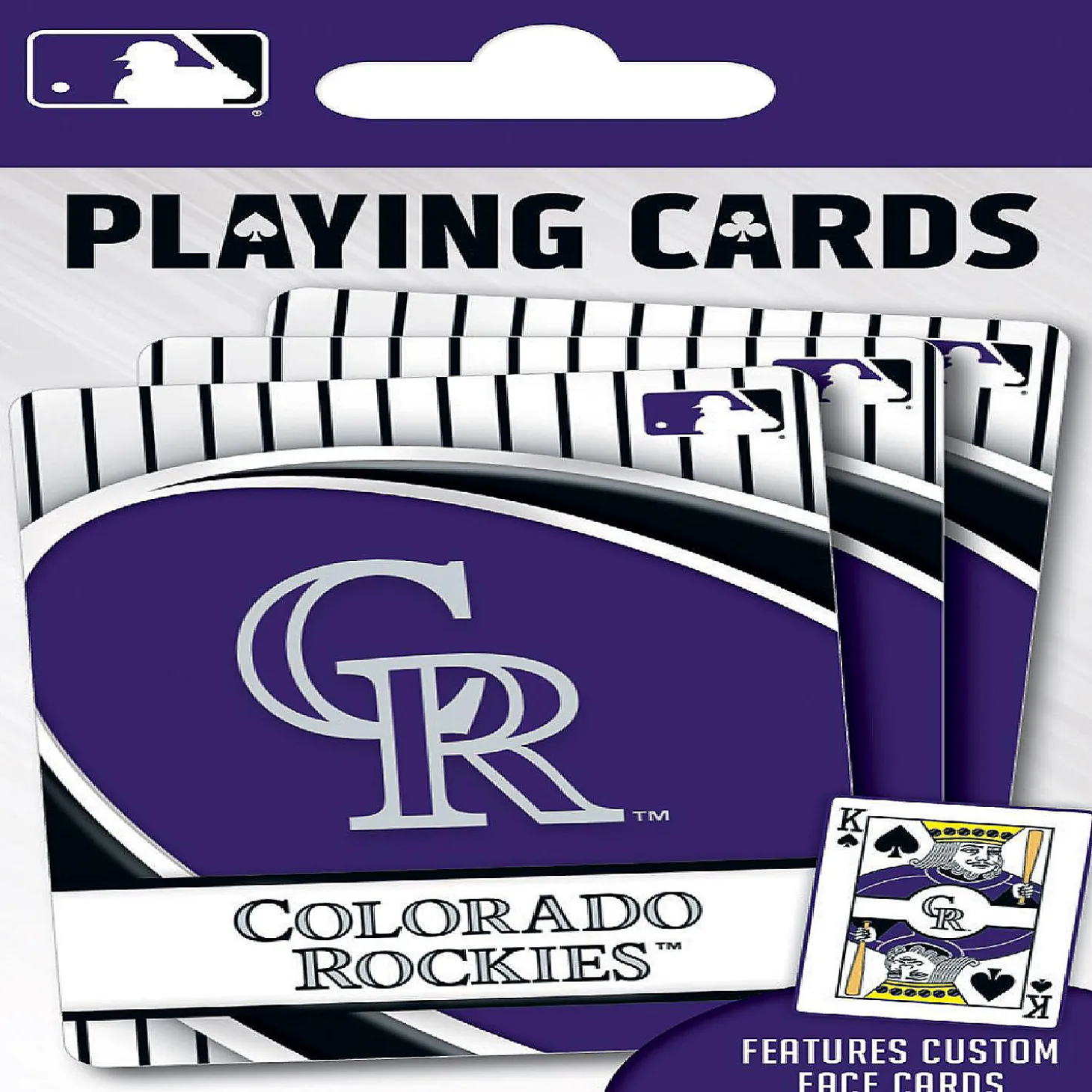 Masterpieces Colorado Rockies Playing Cards