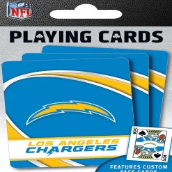Masterpieces Los Angeles Chargers Playing Cards
