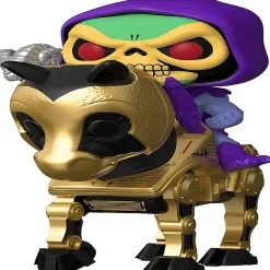 Masters Of The Universe Funko Pop Rides Vinyl Figure Skeletor W/ Night Stalker