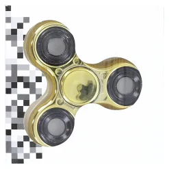 Metallic Fidget Spinner Gold