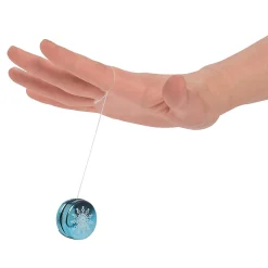 Metallic Snowflake Mini Yoyos - 12 Pc.