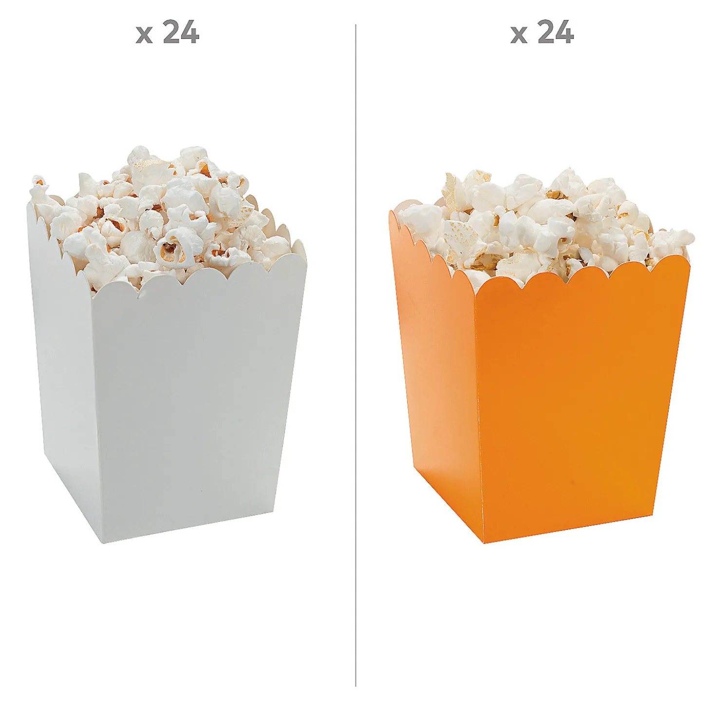 Mini Popcorn Box Assortment Kit - 48 Pc.