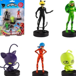 Miraculous Ladybug Stamps 5Pk Cat Nior Party Favors Stampers Figure Set Pmi International