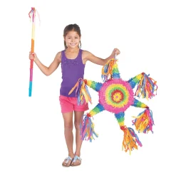 Neon Star Pinata Kit - 210 Pc.