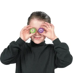 Neon Sticky Eyeballs - 12 Pc.