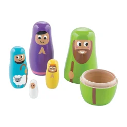 Nesting Nativity Playset