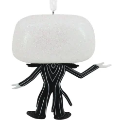Nightmare Before Christmas Jack Skellington Glitter Holiday Ornament