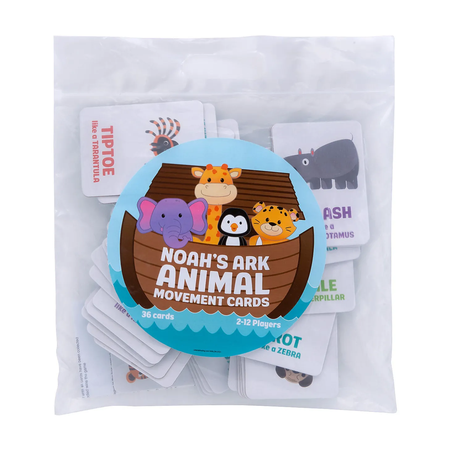 Noah's Ark Animal Movement Cards