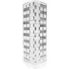 Ondisplay 3D Luxe Acrylic Stacking Tower Puzzle Game (Clear)