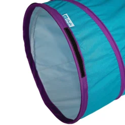 Pacific Play Tents Institutional Tunnel - Teal/Purple