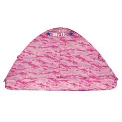 Pacific Play Tents Pink Camo Bed Tent - Twin Size