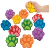 Paw Print Stress Toys - 12 Pc.