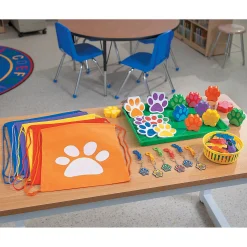 Paw Print Stress Toys - 12 Pc.