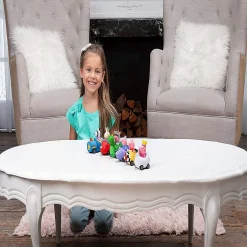 Peppa Pig Mini Buggies, 6 Pack Set - Peppa, George Pig, Zoe Zebra & Richard Rabbit In Fun Vehicles & Cars - Easter Toy Gift For Kids - Ages 2+