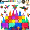 Picassotiles - 60 Piece Set Magnet Building Tiles