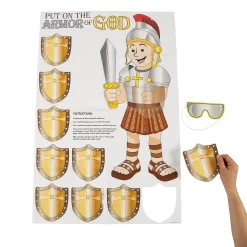 Pin The Shield For The Armor Of God Game