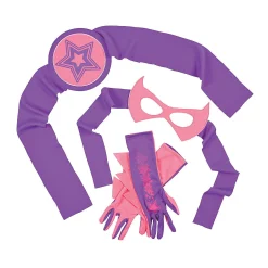 Pink & Purple Superhero Accessories - 4 Pc.